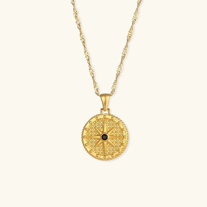 [AuraEcho]Ellie Compass Necklace