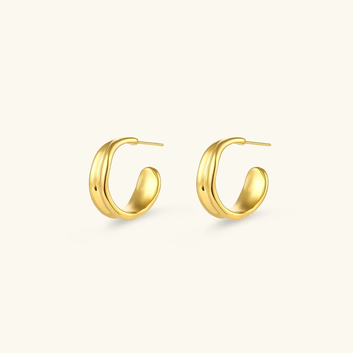 [AuraEcho]Emily Wave Earrings