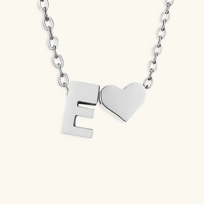 [AuraEcho]Ria Initial Letter Gold Necklace