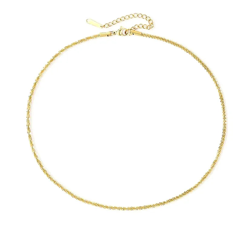 [AuraEcho]Audrey Gold Chain Necklace