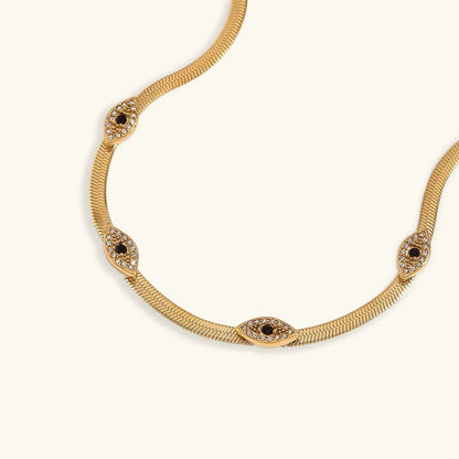 [AuraEcho]Faunne Gold Necklace