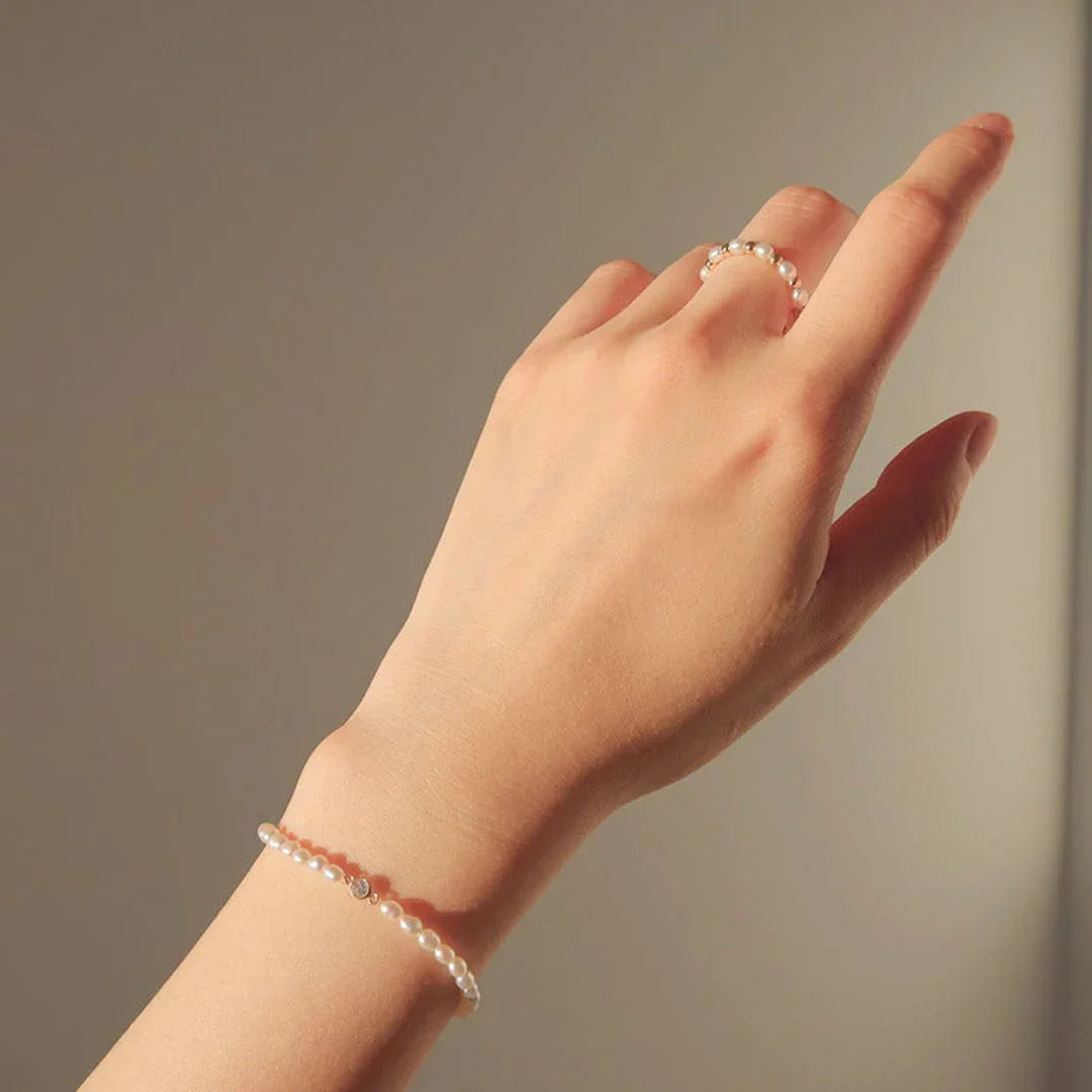 [AuraEcho]Fiji Pearl Band Ring