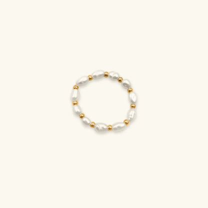 [AuraEcho]Fiji Pearl Band Ring