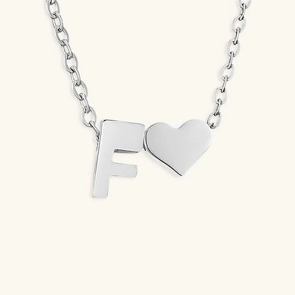 [AuraEcho]Ria Initial Letter Gold Necklace
