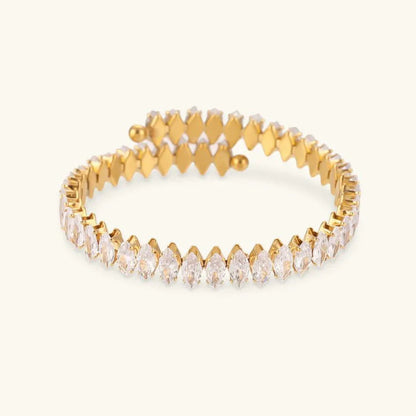 [AuraEcho]Genevieve Diamond Bracelet