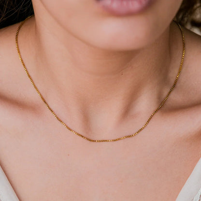 [AuraEcho]Geordyn Gold Chain Necklace