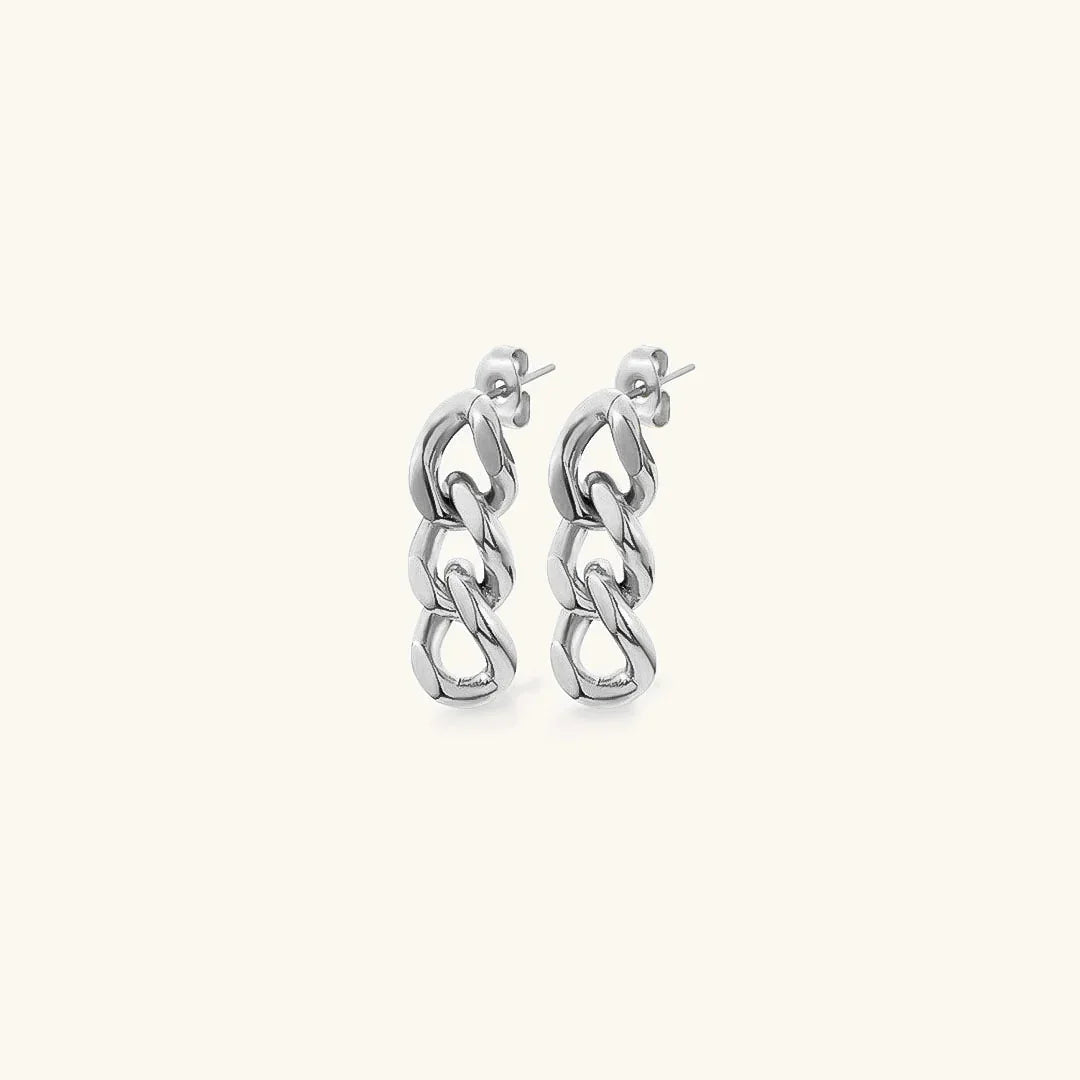 [AuraEcho]Giselle Gold Chain Earring