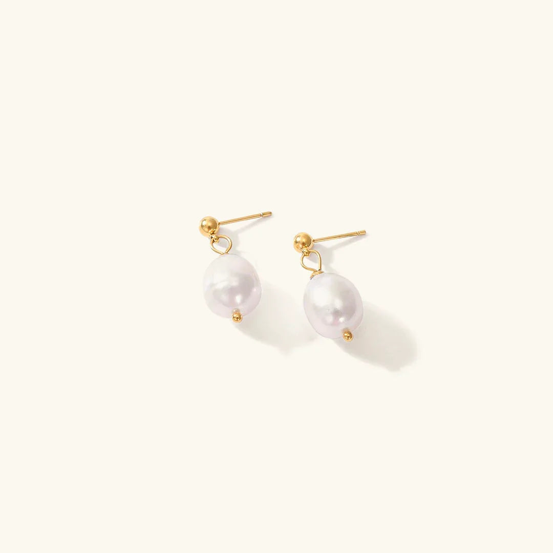 [AuraEcho]Gloria Freshwater Pearl Earrings