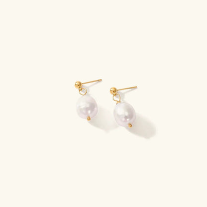 [AuraEcho]Gloria Freshwater Pearl Earrings