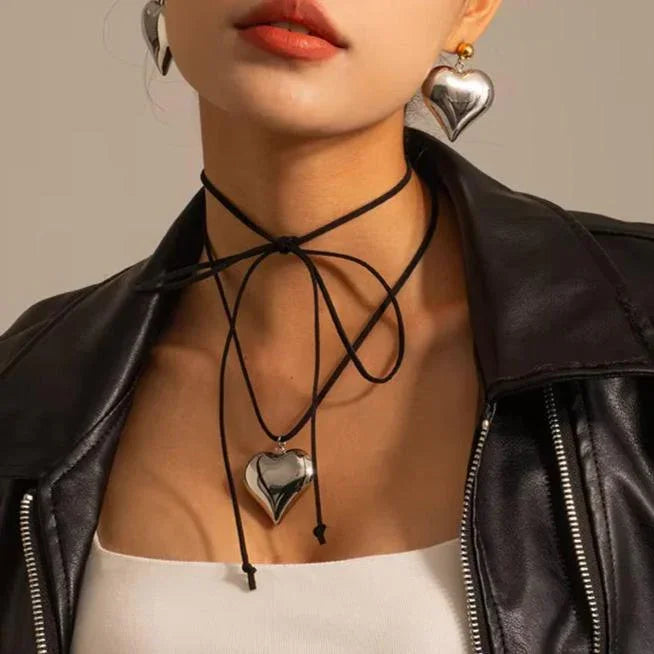 [AuraEcho]Lavine Heart Necklace