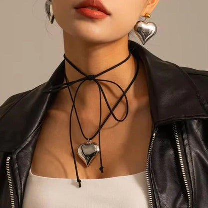 [AuraEcho]Lavine Heart Necklace