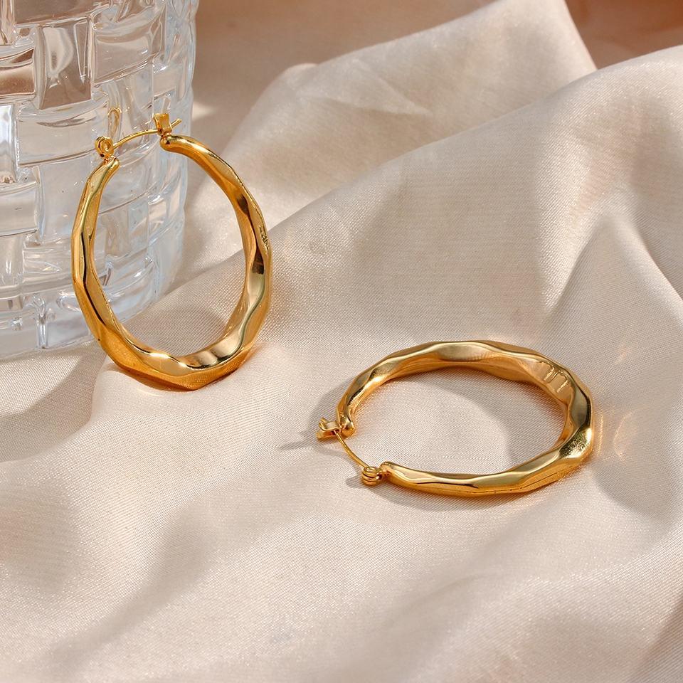[AuraEcho]Aire Hoop Earrings