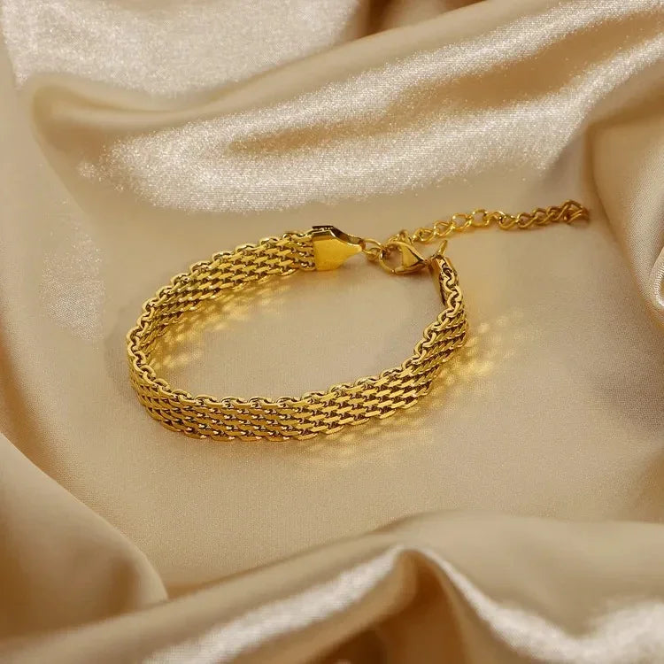 [AuraEcho]Imara Gold Chain Bracelet