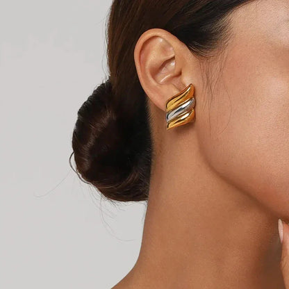 [AuraEcho]Vera Gold Earrings