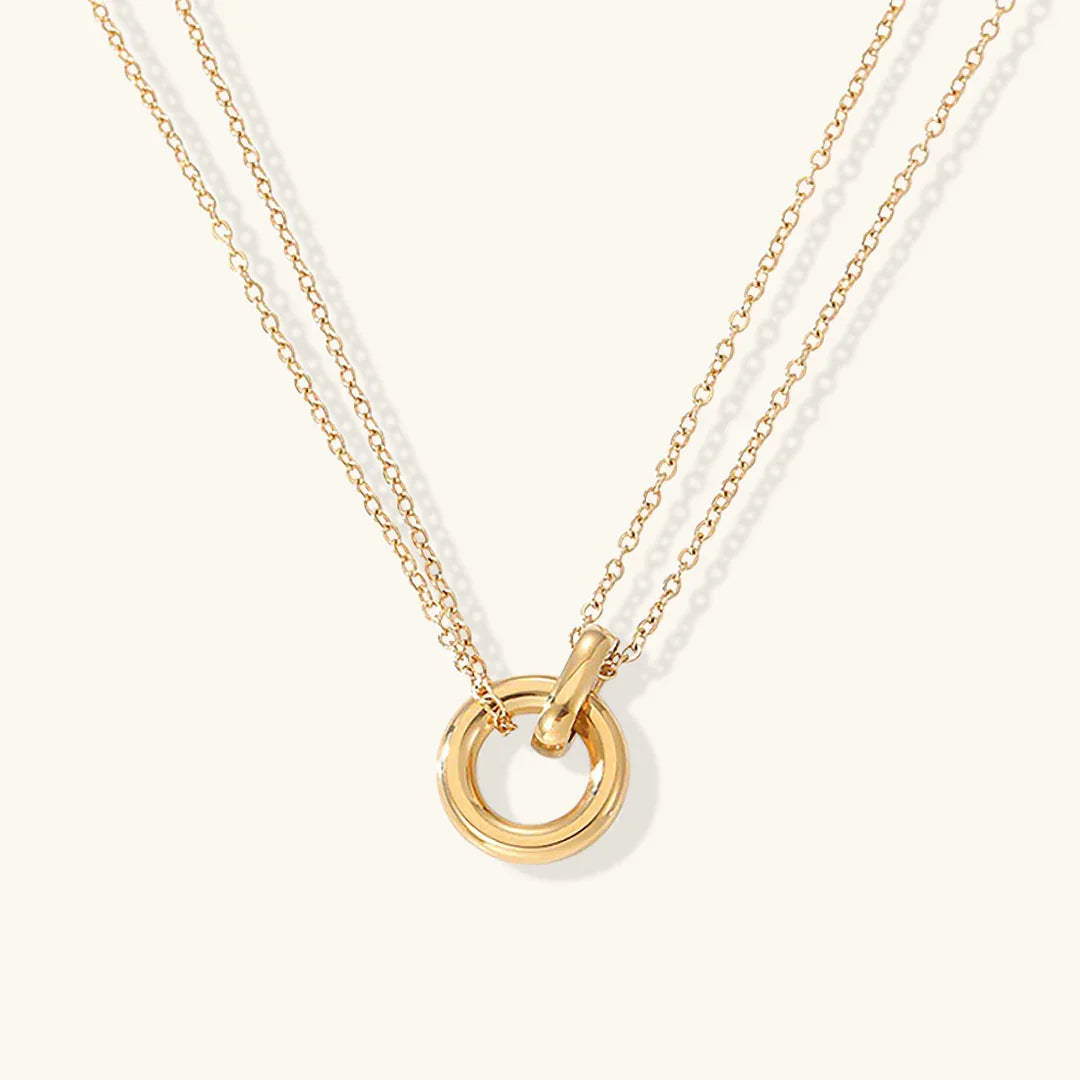 [AuraEcho]Harper Gold Chain Necklace