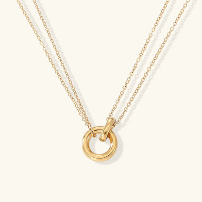 [AuraEcho]Harper Gold Chain Necklace