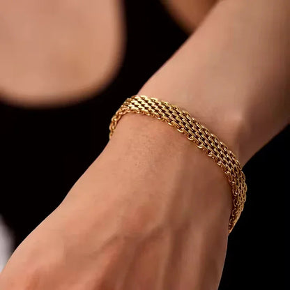 [AuraEcho]Imara Gold Chain Bracelet