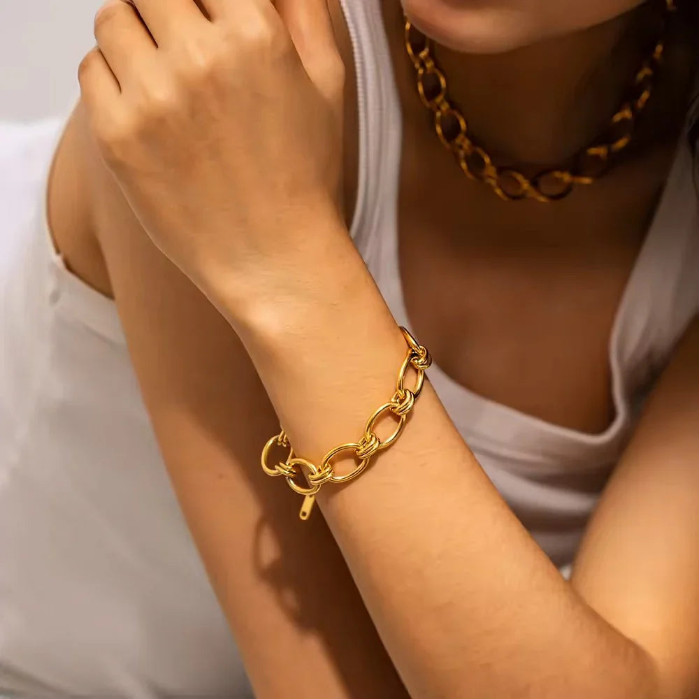 [AuraEcho]Betty Gold Bracelet