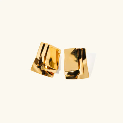 [AuraEcho]Hettie Gold Earrings