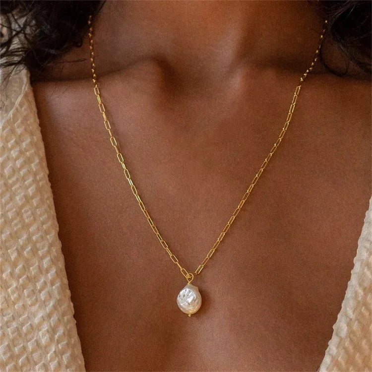 [AuraEcho]Angelica Freshwater Pearl Necklace