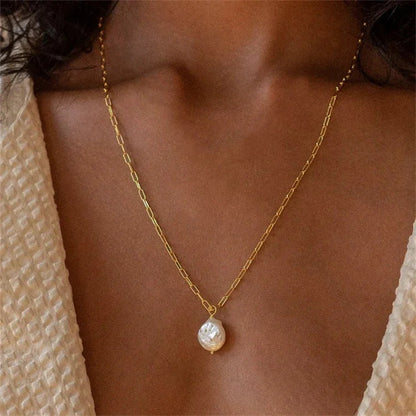 [AuraEcho]Angelica Freshwater Pearl Necklace