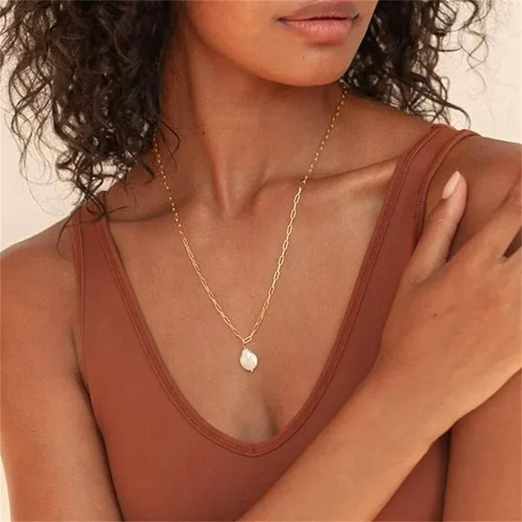 [AuraEcho]Angelica Freshwater Pearl Necklace
