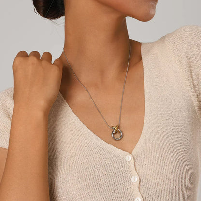 [AuraEcho]Anastasia Gold Necklace