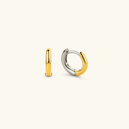 [AuraEcho]Ingrid Two Tone Hoop Earring
