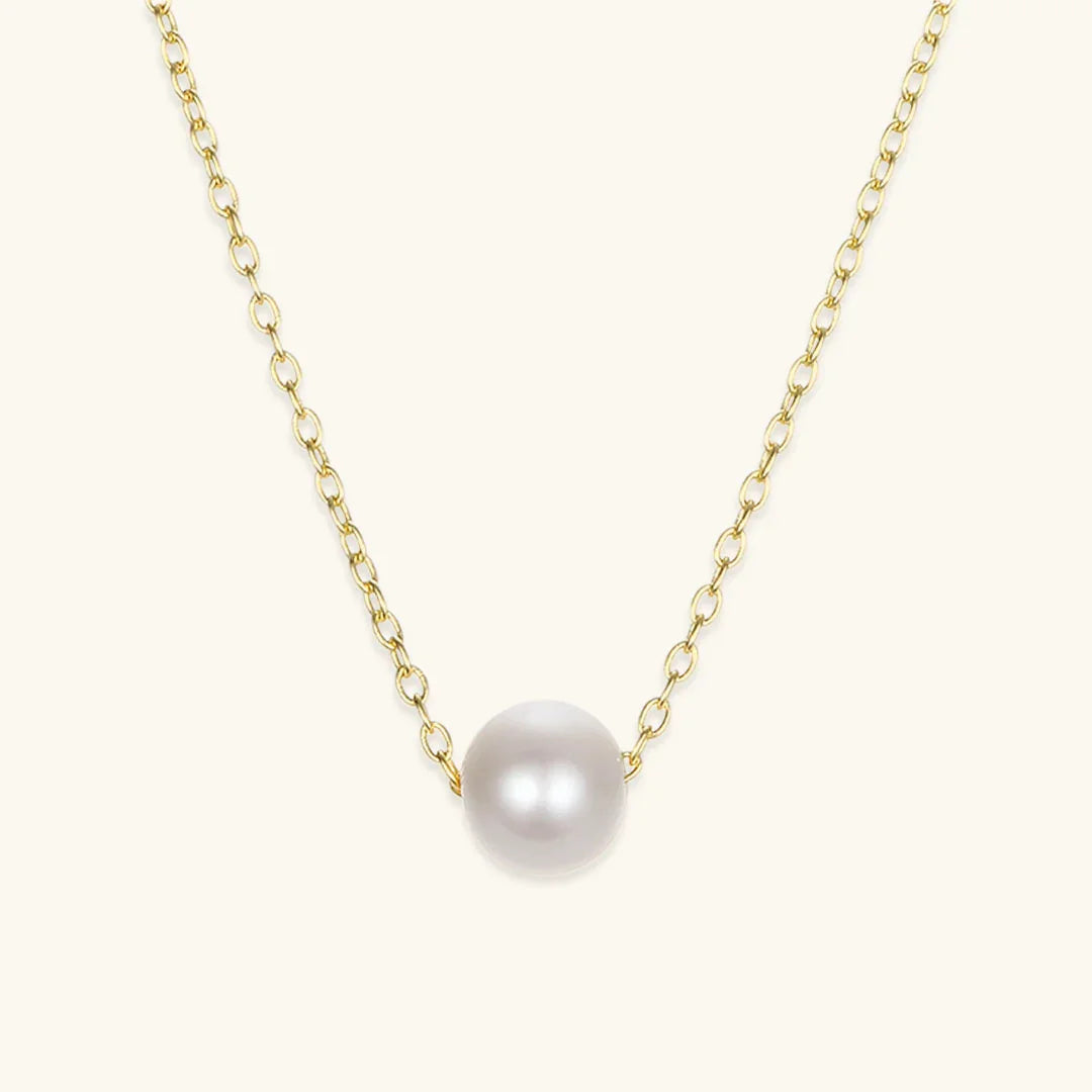 [AuraEcho]Isla Gold Pearl Necklace