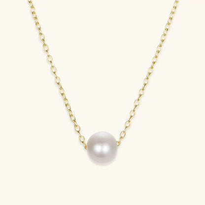 [AuraEcho]Isla Gold Pearl Necklace