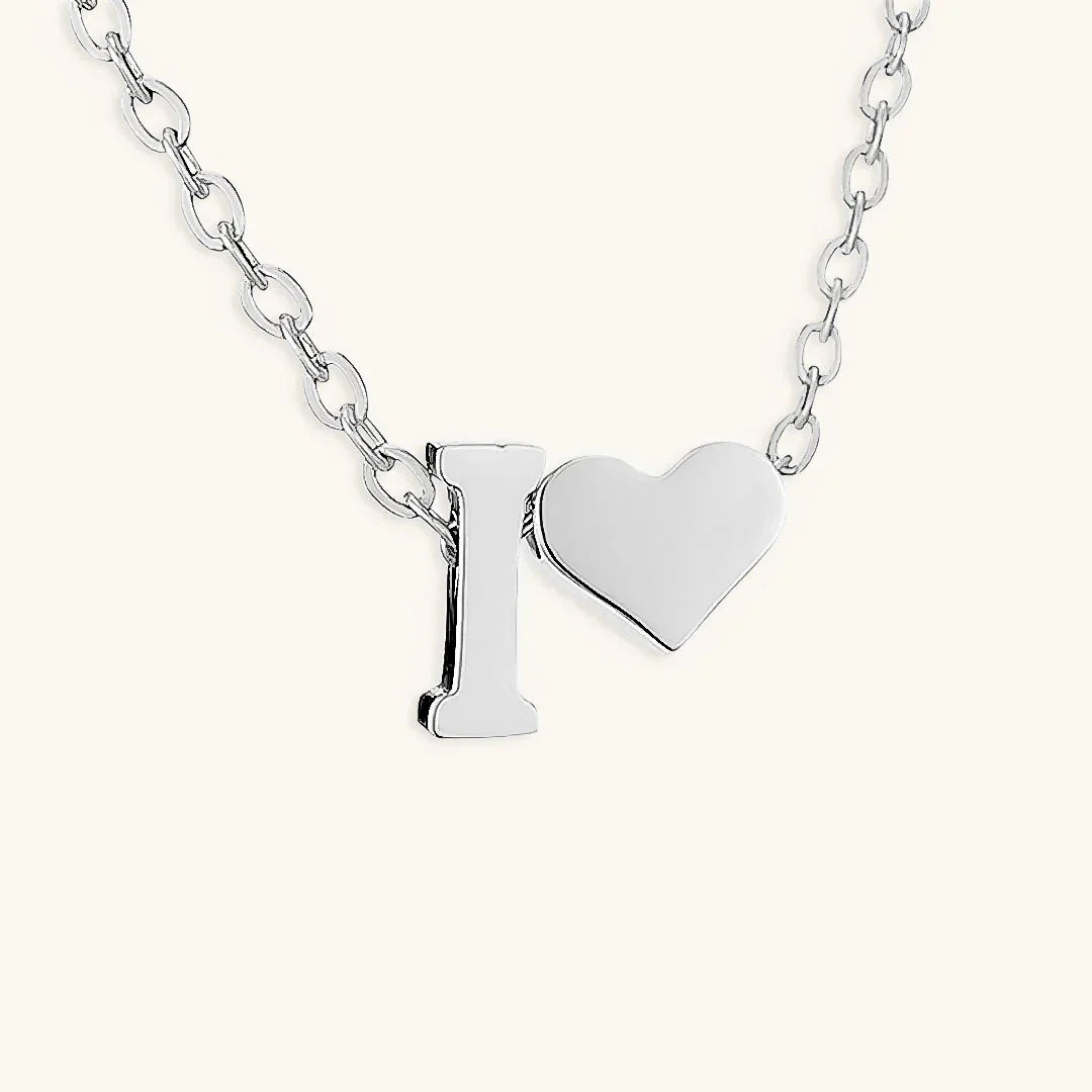 [AuraEcho]Ria Initial Letter Gold Necklace