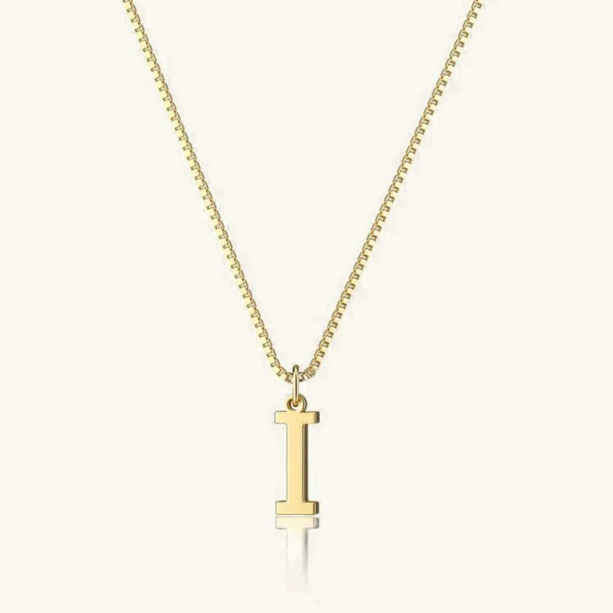 [AuraEcho]Therese Letter Initial Gold Necklace