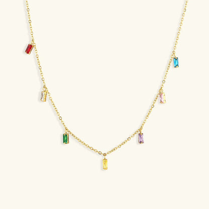 [AuraEcho]Josephine Gemstone Necklace