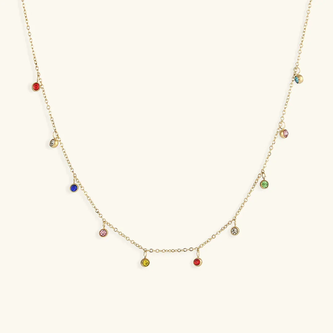[AuraEcho]Juliet Gemstone Necklace
