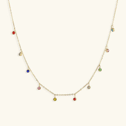 [AuraEcho]Juliet Gemstone Necklace