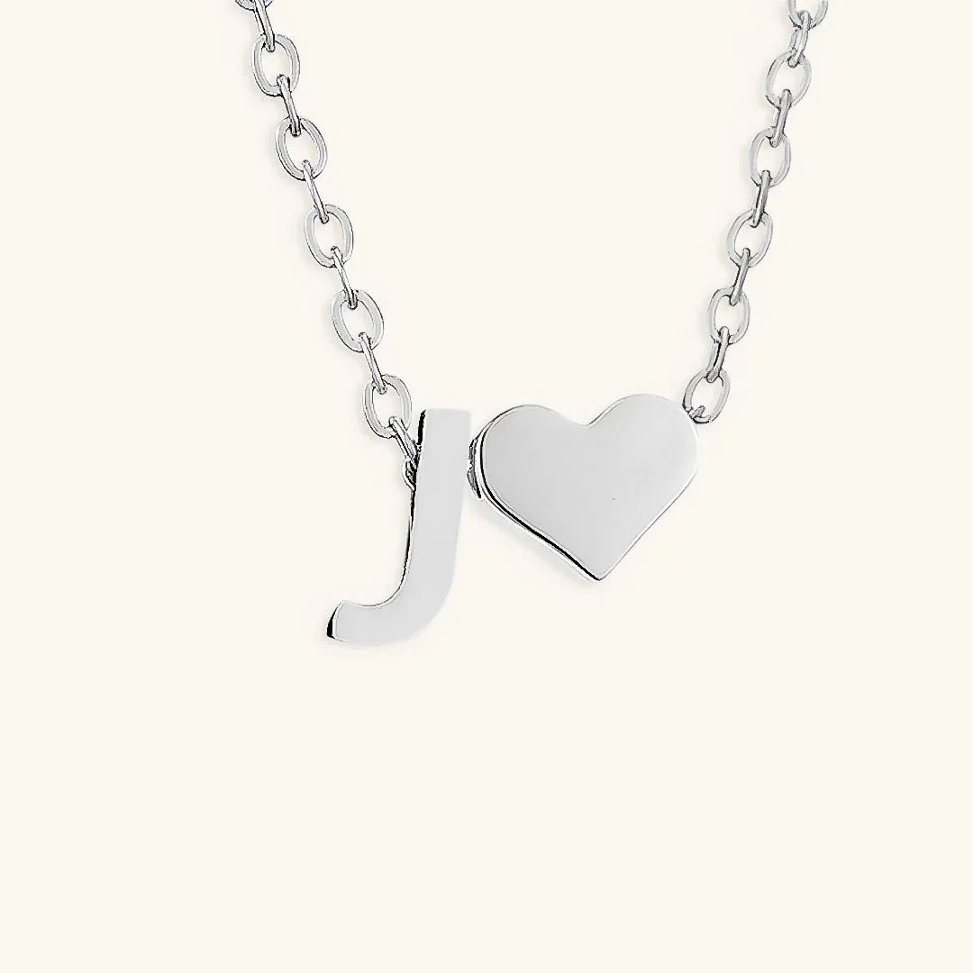 [AuraEcho]Ria Initial Letter Gold Necklace