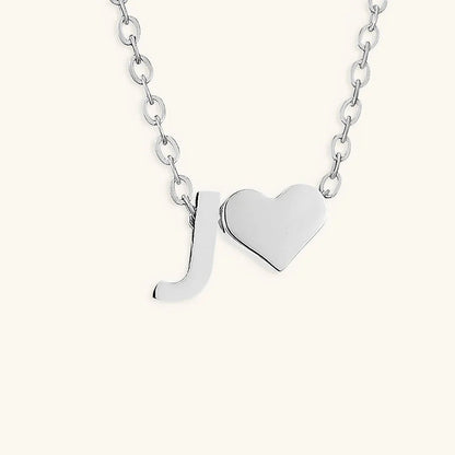 [AuraEcho]Ria Initial Letter Gold Necklace