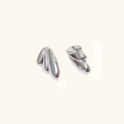 [AuraEcho]Saffron Gold Earrings