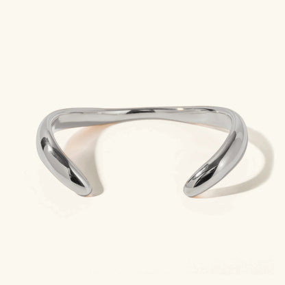 [AuraEcho]Audrina Contemporary Gold Bangle