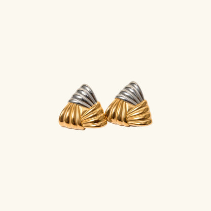 [AuraEcho]Brigitte Gold Earrings