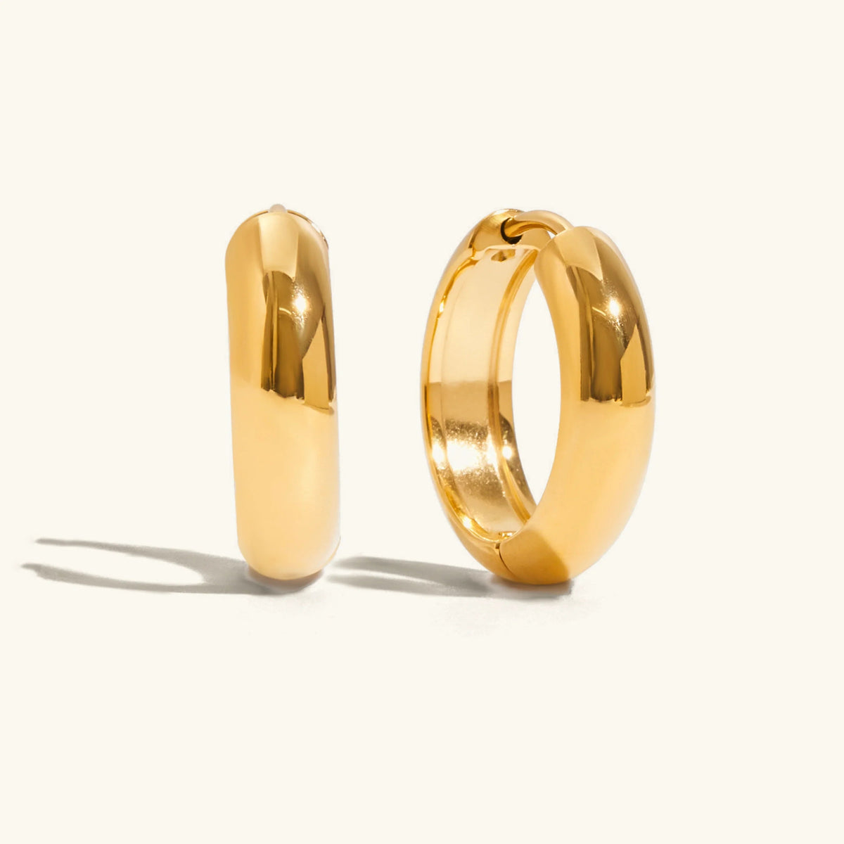 [AuraEcho]Clarabelle Staple Gold Hoops Bundle