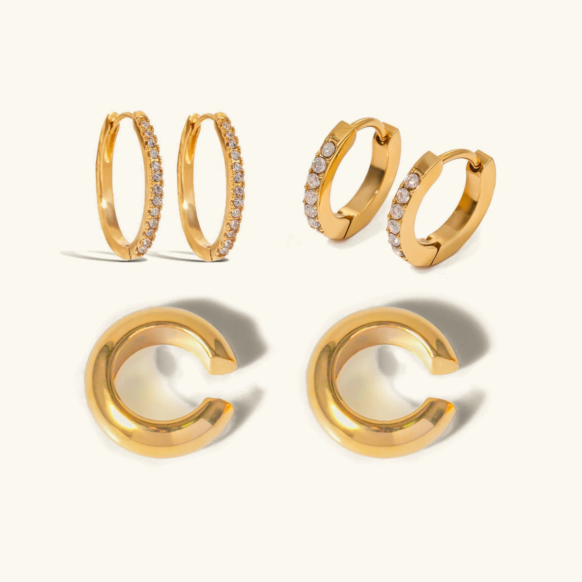 [AuraEcho]Krisha Contemporary Hoop Bundle