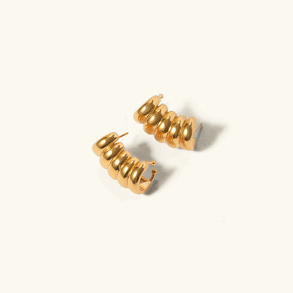 [AuraEcho]Beatrix Gold Earrings