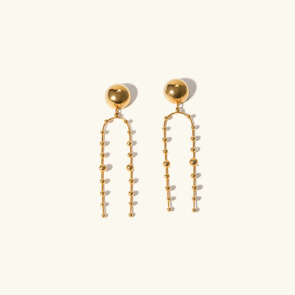 [AuraEcho]Amabel Gold Earrings