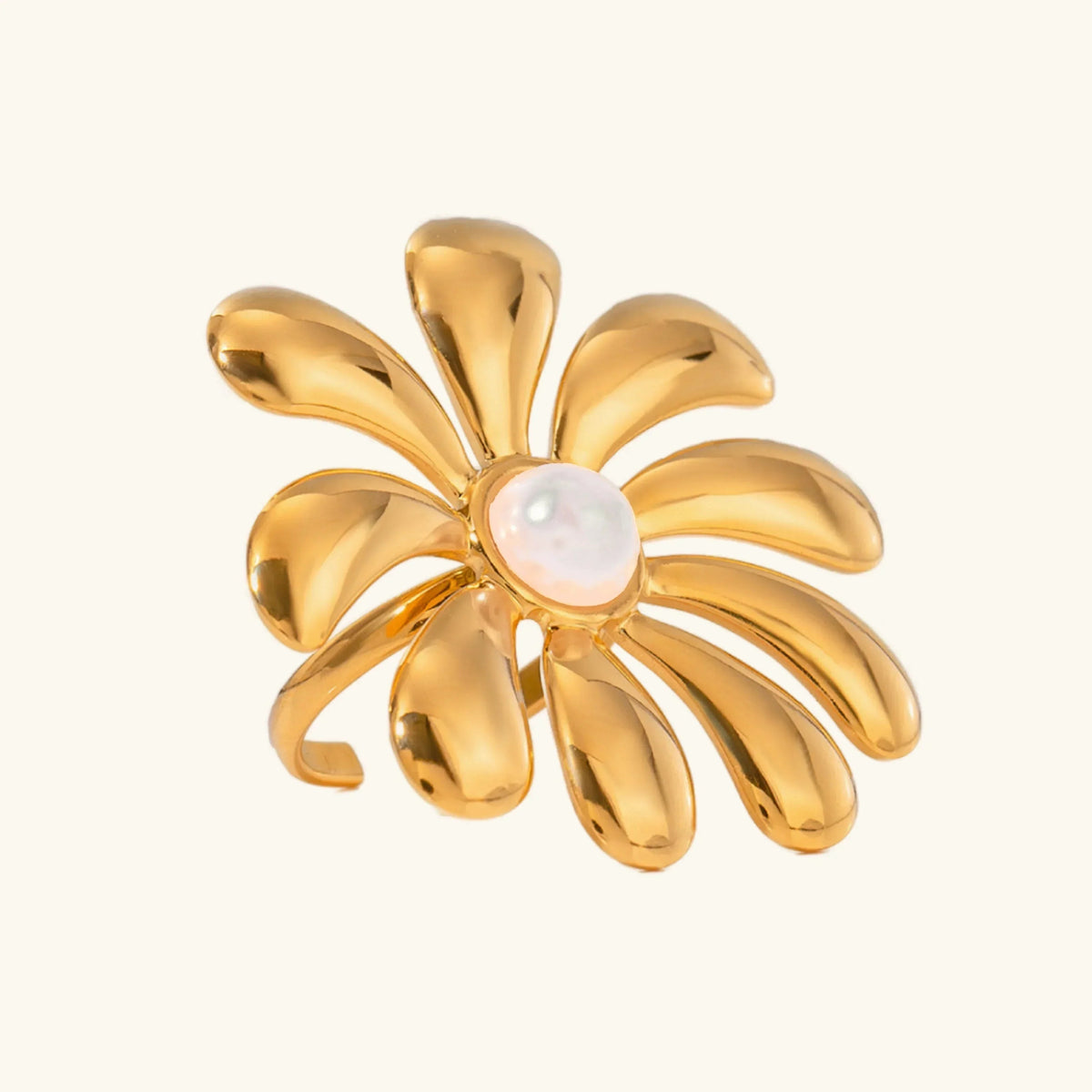 [AuraEcho]Bellemare Floral Gold Ring