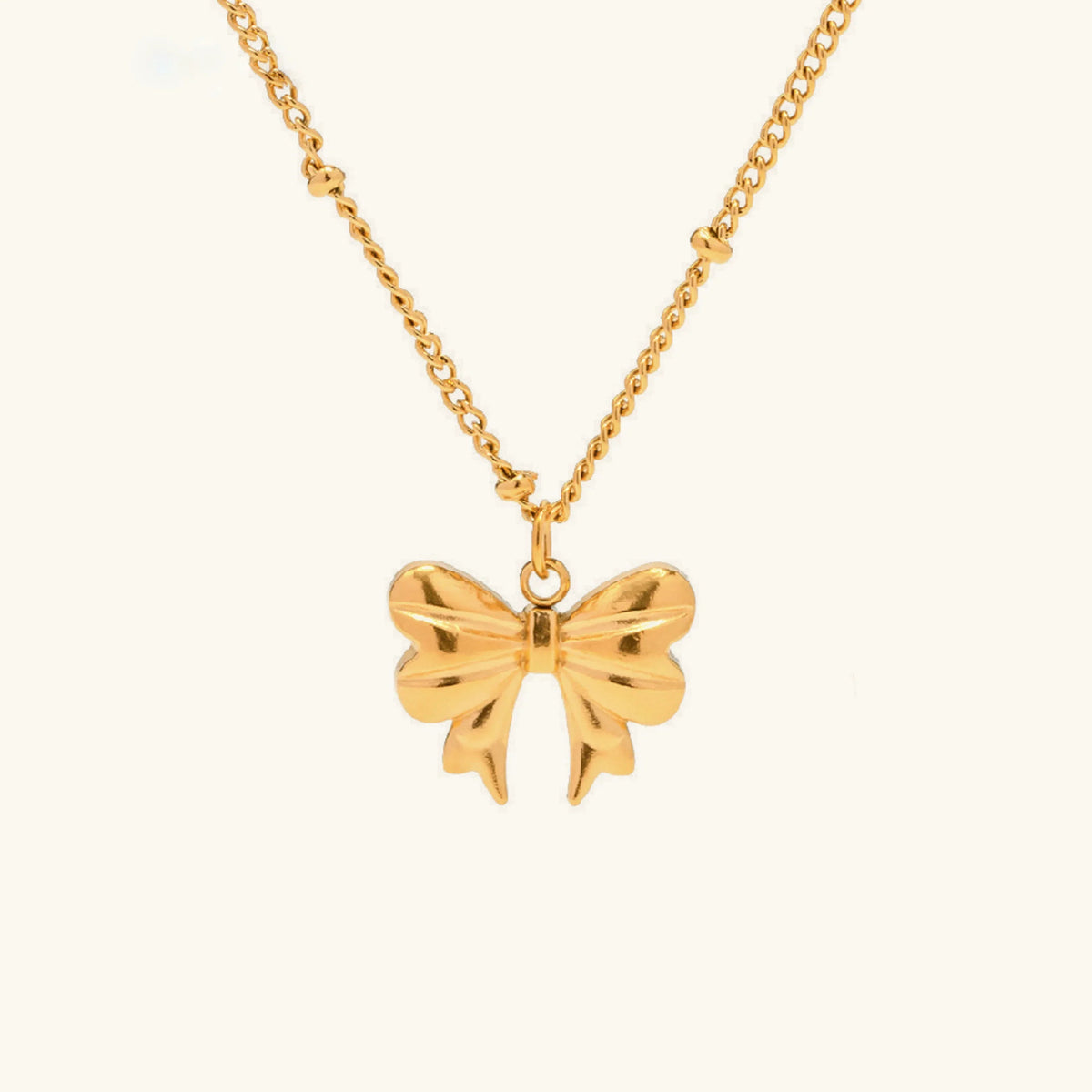 [AuraEcho]June Bow Necklace