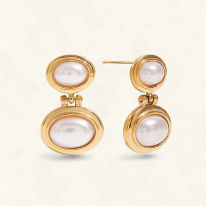 [AuraEcho]Winnie Freshwater Pearl Earrings