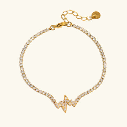 [AuraEcho]Annette Diamond Pulse Bracelet