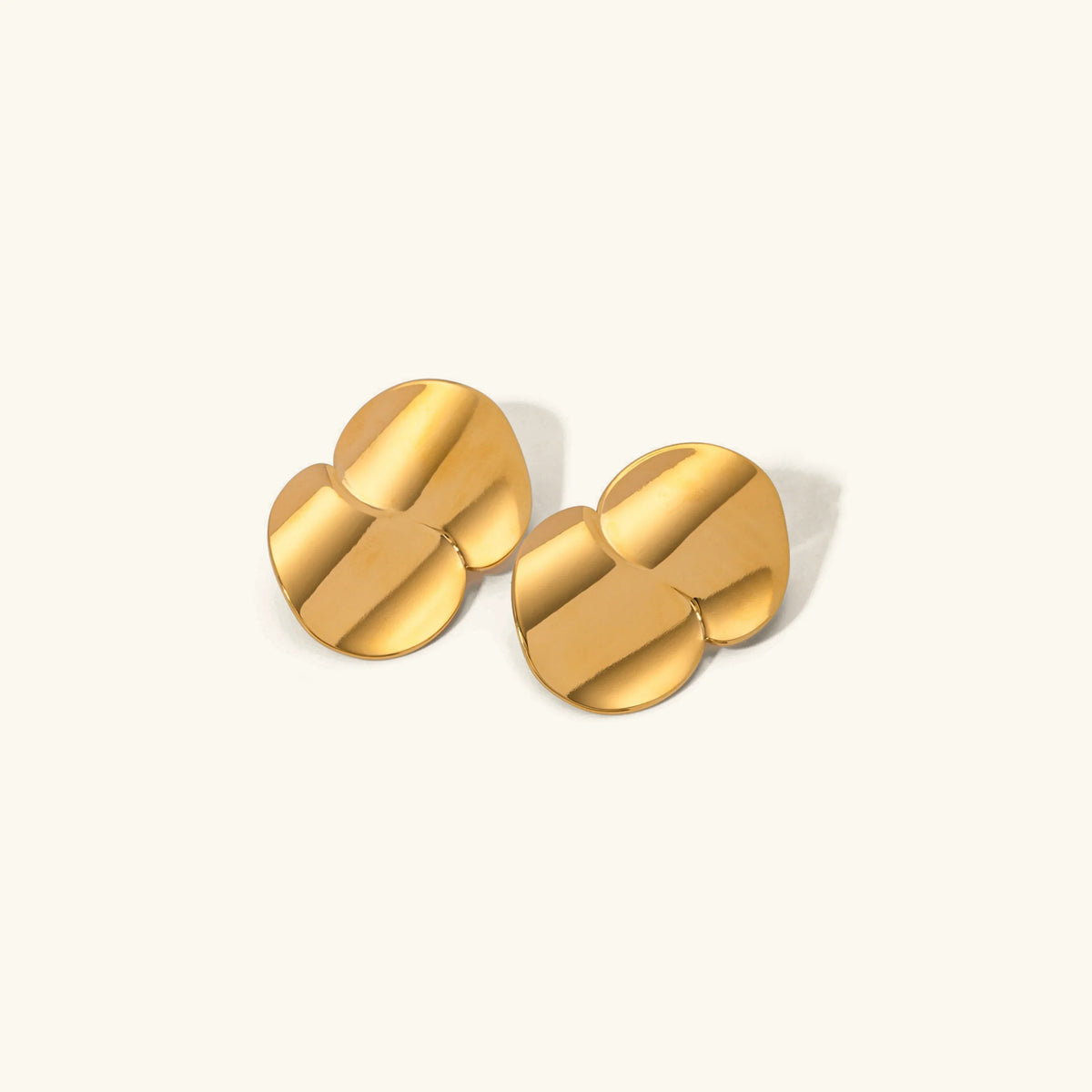 [AuraEcho]Mireille Gold Earrings