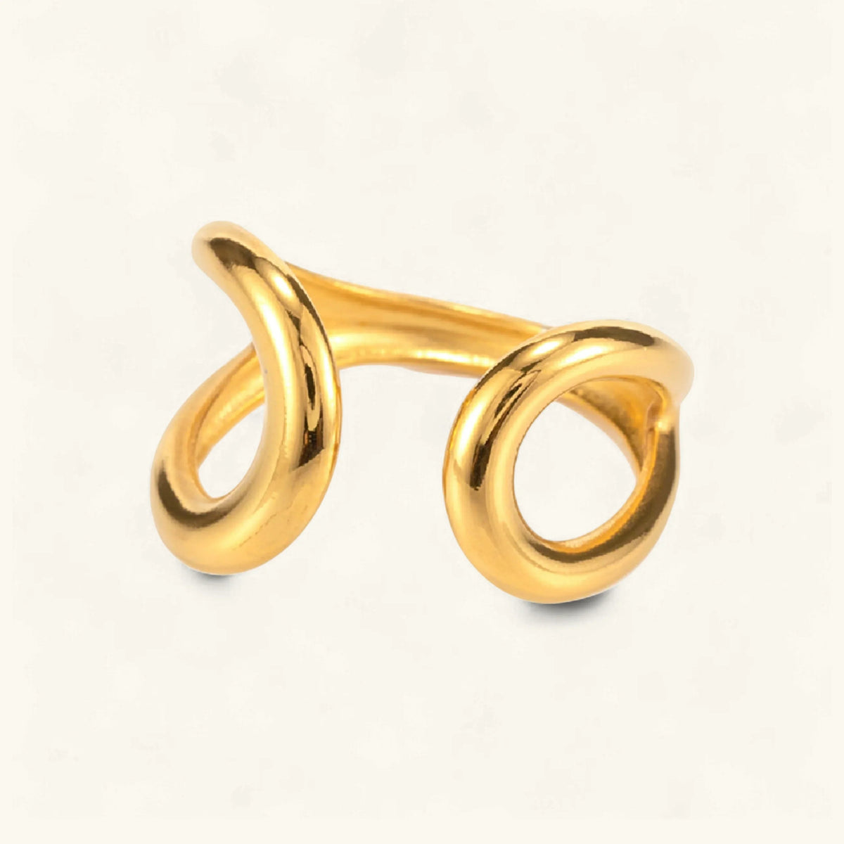 [AuraEcho]Jackie Twisted Band Ring